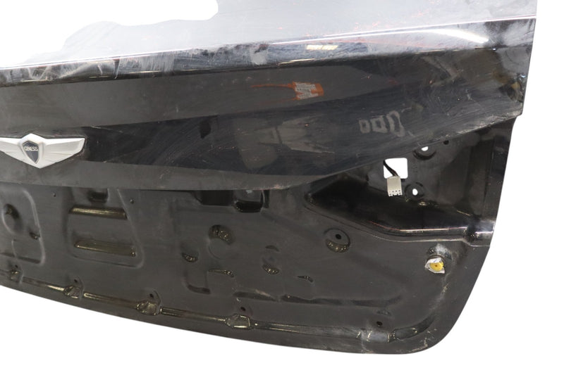 Load image into Gallery viewer, 15-16 Hyundai Genesis Rear Trunk Lid Panel Assembly Black 69200-B1020 OEM
