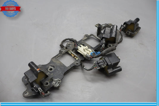 03-07 Hummer H2 Right Side Engine Ignition Coil Set W/ Bracket Oem