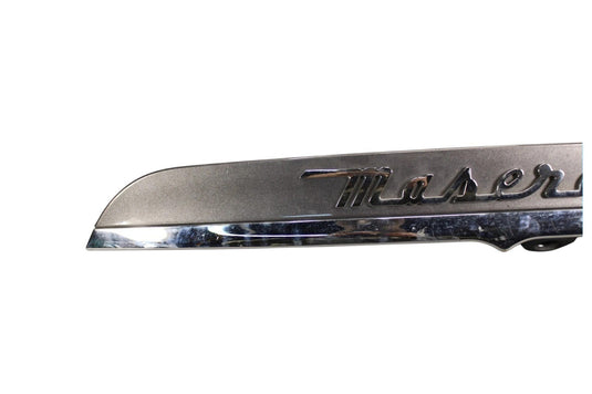 14-17 Maserati Ghibli Trunk Deck Lid License Light Lamp Molding Cover 670010759