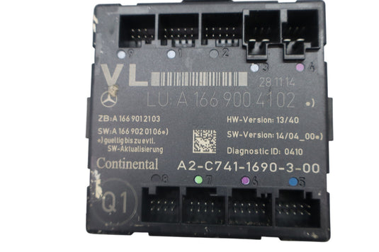 06-23 Mercedes CLA250 ML350 GL450 Front Left Door Control Module Unit ECU Oem