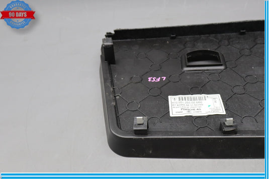 10-16 Porsche Panamera Rear Left Driver Side Trunk Floor Cover Trim Oem