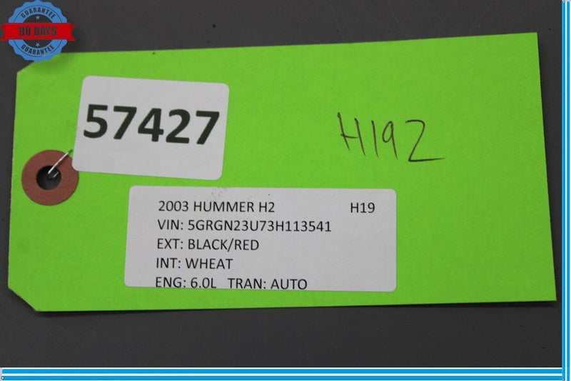 Load image into Gallery viewer, 03-07 HUMMER H2 Right Driver Side Roof Grab Grip Handle Black Oem
