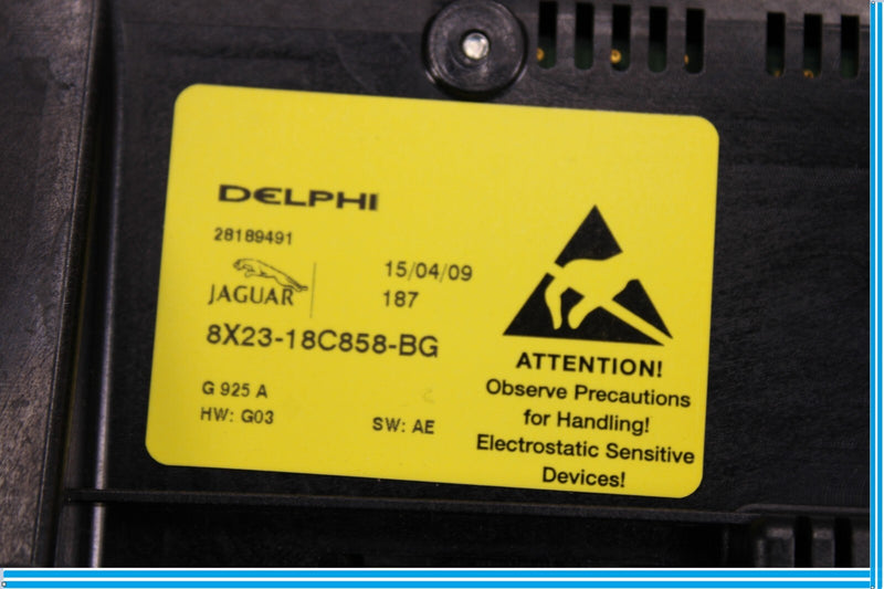 Load image into Gallery viewer, 09-11 Jaguar XF XFR Climate Temperature And Radio Control Panel Oem
