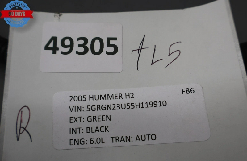 Load image into Gallery viewer, 05-07 Hummer H2 Rear Right Passenger Side Tail Light Lamp 15193459 Oem
