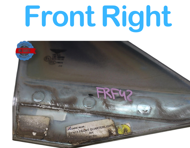 Load image into Gallery viewer, 03-10 Bentley Continental GT Coupe Front Right Side Door Vent Auto Glass Oem
