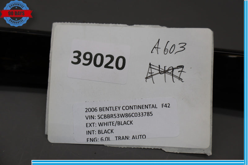 Load image into Gallery viewer, 03-12 Bentley Continental Flying Spur Rear Left Side Window Frame Guide Rail Oem
