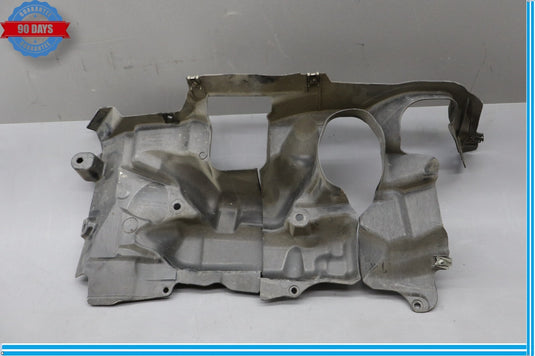 09-15 BMW 740i 740Li 528i Front Right Steering Rack Gear Splash Shield Cover Oem