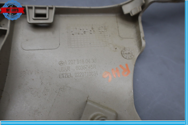 Load image into Gallery viewer, 10-14 Mercedes E350 Front Right Passenger Side Seat Inner Cover Trim Beige Oem
