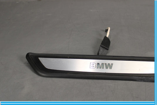09-15 BMW 750i 750Li F01 F02 Rear Left Door Sill Scuff Plate Trim 7181013 Oem