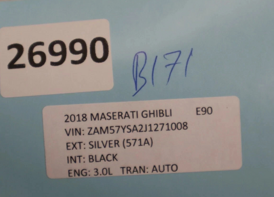 14-18 Maserati Ghibli M157 Dash Dashboard Instrument Analog Clock 670021647 Oem