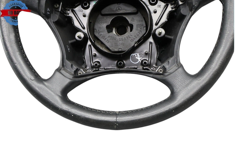 Load image into Gallery viewer, 00-06 Mercedes S350 S55 AMG S430 Driver Steering Wheel Black 2204602303 Oem
