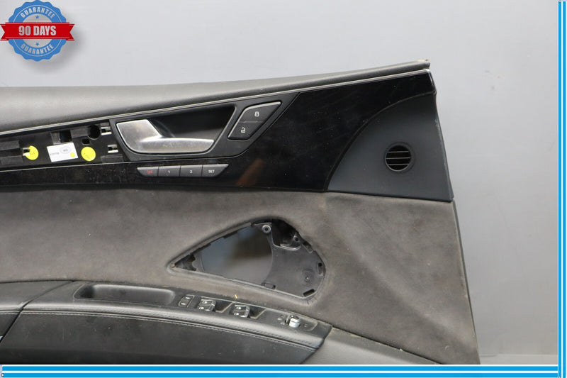 Load image into Gallery viewer, 11-18 Audi A8 Quattro Front Left Driver Side Interior Door Panel Trim Oem
