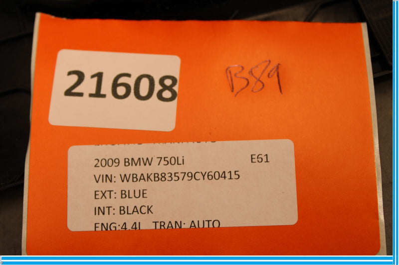 Load image into Gallery viewer, 09-15 BMW 750Li F01 F02 Front Left Driver Side Seat Track Rail Cover Trim Oem
