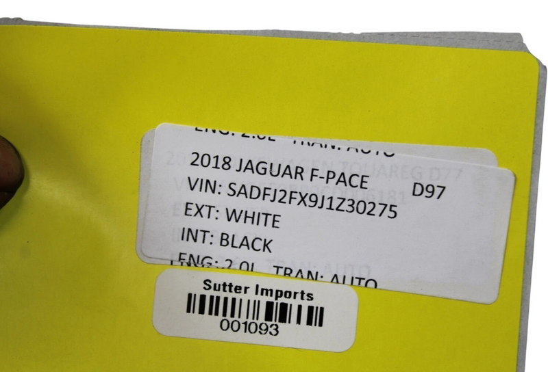 Load image into Gallery viewer, 18-23 Jaguar E-Pace Rear Right Passenger Interior Door Trim Panel J9C6735 Oem
