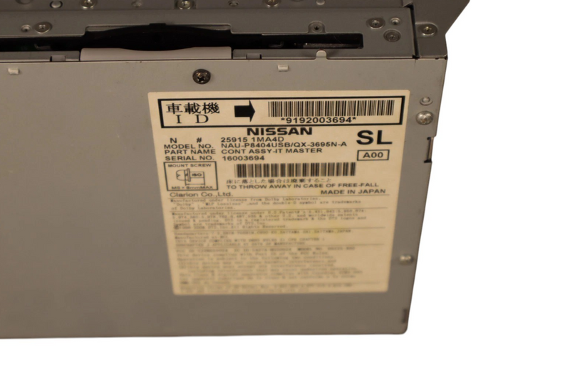 Load image into Gallery viewer, 2011 Infiniti QX56 FM Radio Audio CD Player Stereo Receiver 259151MA4D Oem
