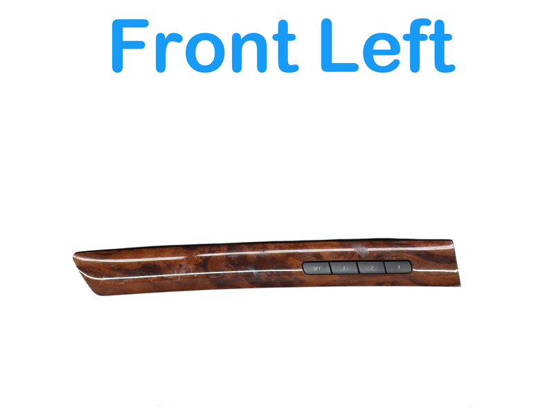 Load image into Gallery viewer, 11-17 Volkswagen VW Touareg Front Left Driver Side Door Trim Insert Panel Oem
