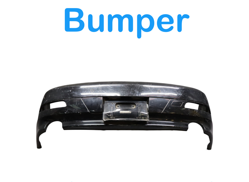 Load image into Gallery viewer, 04-07 BMW E63 650i 645Ci Rear Lower Bumper Trim Cover Panel Shell Assembly Oem
