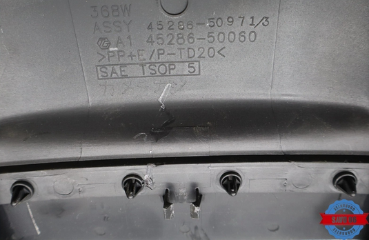 07-12 Lexus LS460 Speedometer Instrument Cluster Gauge Trim Bezel Cover Oem