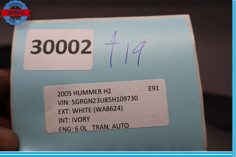 Load image into Gallery viewer, 03-09 Hummer H2 Rear Left Driver Side Quarter Wheel Arch Flare Molding Trim OEM
