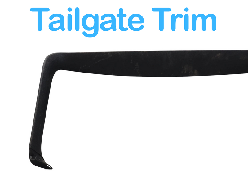 Load image into Gallery viewer, 11-17 Volkswagen VW Touareg Liftgate Tailgate Back Door Upper Trim Panel Oem
