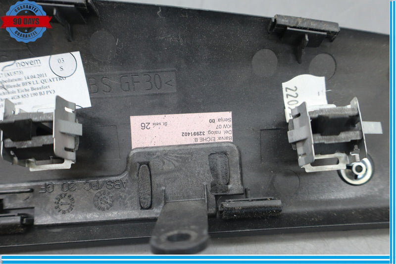 Load image into Gallery viewer, 12-15 Audi A7 Quattro Right Passenger Side Dash Panel Trim Wood 4G8853190 Oem
