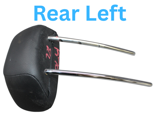 08-14 Mercedes W204 C350 C250 Rear Left Seat Headrest Head Rest Black Oem