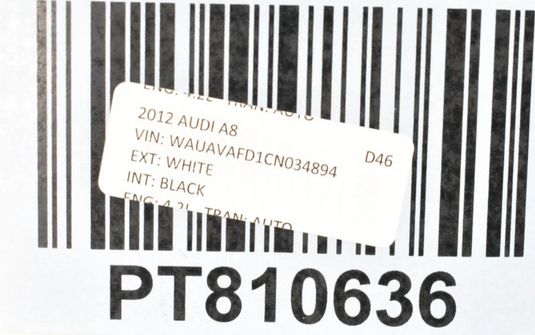 11-15 Audi S8 A8 Quattro Second Row Armrest Emergency First Aid Bag Storage Oem