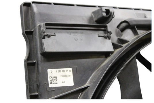 13-16 Mercedes X166 GL550 GL450 Engine Motor Radiator Cooling Fan Assembly Oem