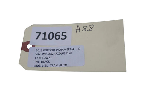 10-16 Porsche Panamera 970 Front Left Dashboard AC A/C Outer Air Vent OEM