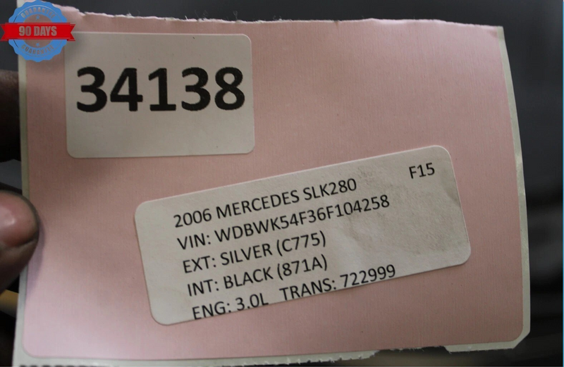Load image into Gallery viewer, 05-08 Mercedes SLK280 Rear Bumper Cover Panel Assembly Silver 1718853125 Oem
