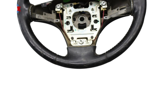 06-09 Pontiac Solstice Front Left Driver Side Steering Wheel Black 25864938 Oem