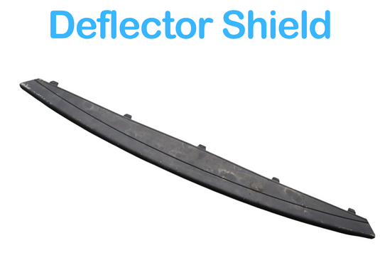 10-12 Land Rover Range Rover Front Bumper Lower Deflector Shield Cover Black OEM