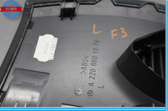 03-06 Mercedes S600 W220 Left Dashboard Dash Board Trim Cover Vent Oem