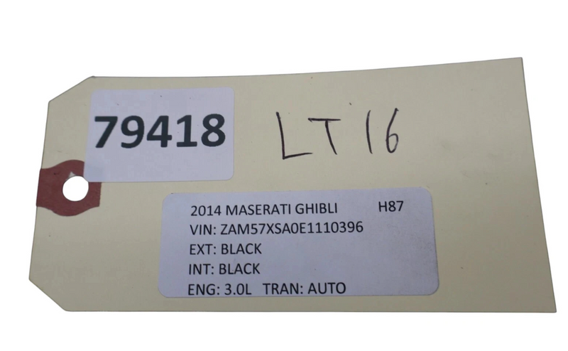 Load image into Gallery viewer, 14-19 Maserati Ghibli Rear Trunk Compartment Carpet Cover Trim Panel Oem
