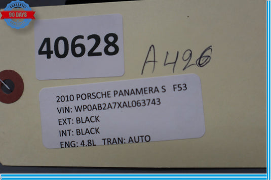 10-16 Porsche Panamera 970 Turbo GTS Anti Theft Alarm Button Switch Oem