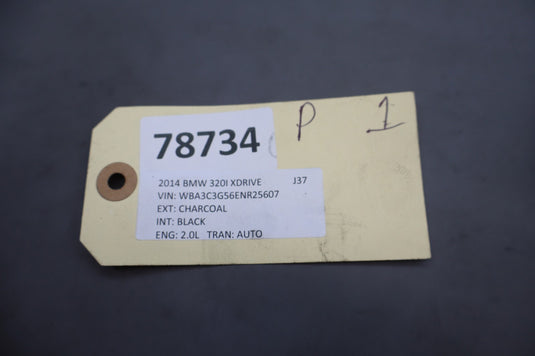 12-21 BMW F30 320i 328i xDrive ABS Anti Brake Lock Pump Module Unit Oem