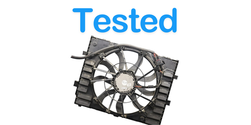 Load image into Gallery viewer, 11-17 Volkswagen VW Touareg Radiator Cooling Fan Shroud Assembly Oem
