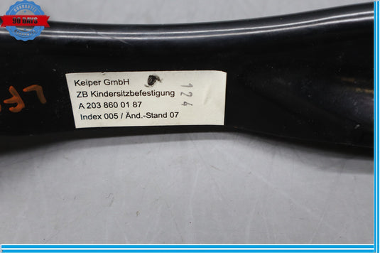 03-09 Mercedes CLK500 W209 Rear Left Seat Belt Child Restraint Bracket Oem
