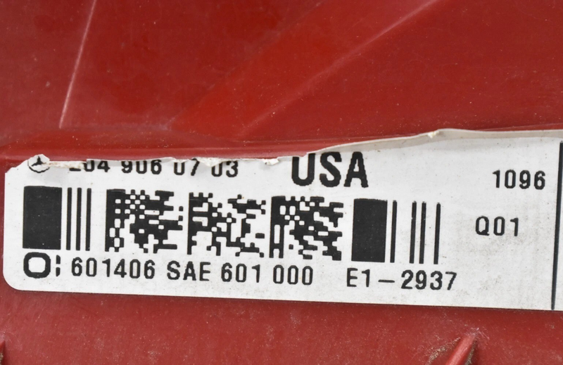 Load image into Gallery viewer, 12-14 Mercedes W204 C250 C350 Rear Right Passenger Side Tail Light Lamp Oem
