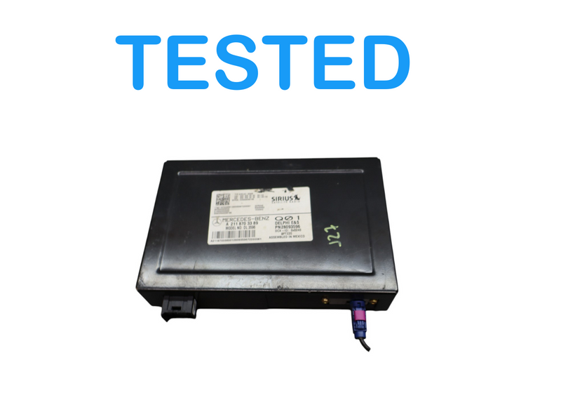 Load image into Gallery viewer, 03-08 Mercedes R230 SL550 CLS550 Sirius Satellite Radio Receiver 2118703389 Oem
