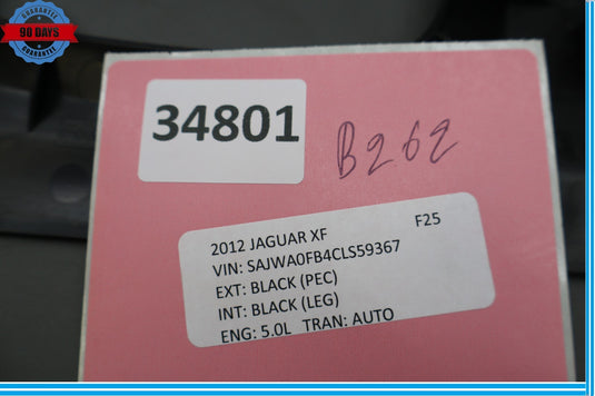 09-15 Jaguar XF XFR Front Right Passenger Side Seat Switch Bezel Trim Cover Oem