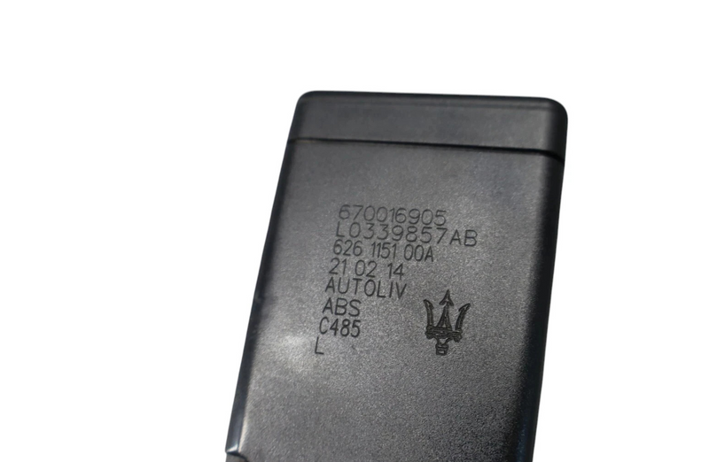 Load image into Gallery viewer, 14-22 Maserati Ghibli Front Left Driver Side Seat Belt Buckle 670016905 Oem
