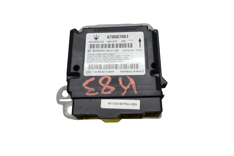 Load image into Gallery viewer, 14-17 Maserati Ghibli Front SRS Restraint Control Module Unit 670007061 Oem
