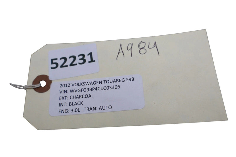 Load image into Gallery viewer, 11-16 Volkswagen Touareg Front Upper Interior Rear View Mirror 7P6857511S OEM
