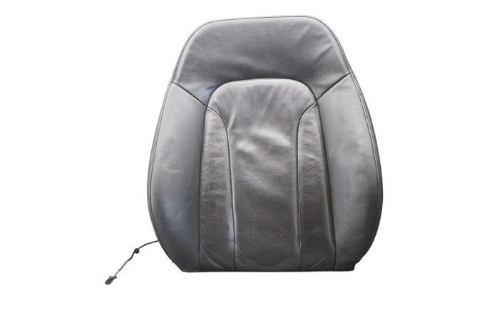 07-15 Audi Q7 Front Left Driver Side Upper Seat Back Cushion Black 8E0881891 Oem