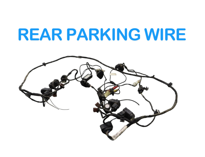 Load image into Gallery viewer, 06-08 Bentley Continental Flying Spur Rear Bumper Parking Wire Harness OEM
