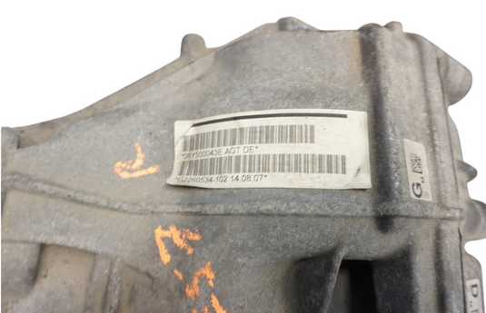 03-18 Bentley Continental Rear Differential Axle Carrier Assembly 08Y500043E OEM