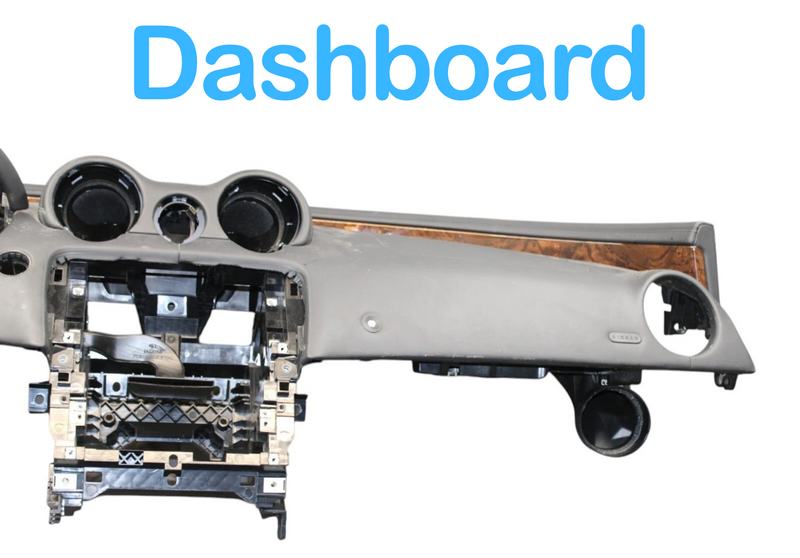 Load image into Gallery viewer, 10-17 Jaguar XJ Dashboard Dash Panel Trim Assembly Black C2D43289PVJ Oem
