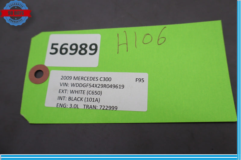 Load image into Gallery viewer, 08-11 Mercedes C300 C350 W204 Center Console Cup Holder Bezel Black Oem
