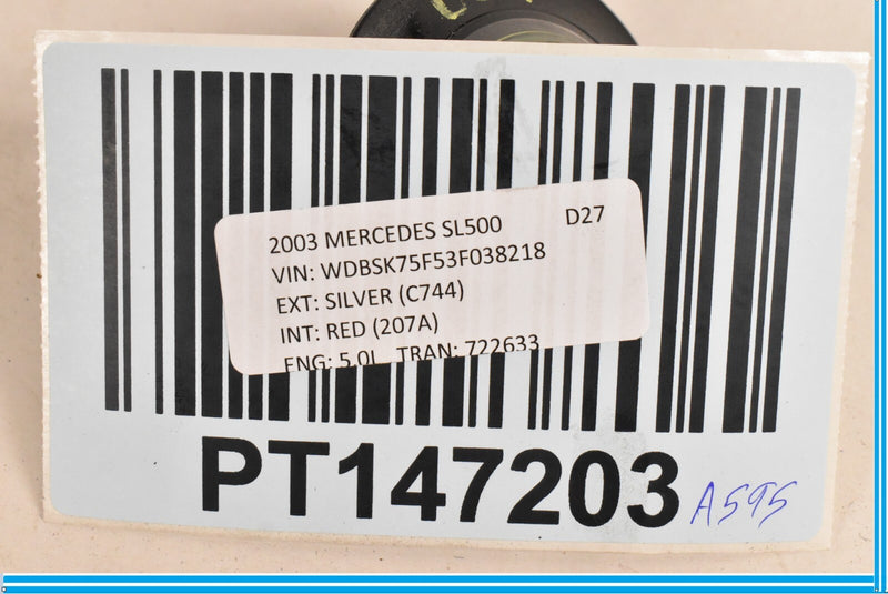Load image into Gallery viewer, 03-12 Mercedes SL500 SL550 R230 Emergency Trunk Release Open Switch Button Oem
